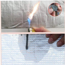 Aisoway Aluminum Foil Adhesive Tape Waterproof Super Repair Crack Thicken Butyl Home Renovation Tools