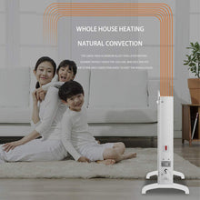 OCYE Heating Panel Heater, Vertical-Hung Dual-Purpose Quick-Heat Heater, Silent and Non-Drying, Safe Child Lock, Suitable for Home, Office, White