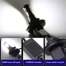 DNA Motoring HID-LED-LB-H13-HL Pair of LED Light Bulbs (High + Low Beam)