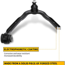 Front Upper Control Arm Compatible with 2002-2006 Cadillac Escalade ESV EXT, 2000-2014 Chevrolet Suburban 1500/Tahoe/Avalanche 1500/Express 1500 2500, 1999-2014 GMC Savana 1500 2500/Sierra 1500/Yukon