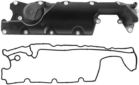 A-Premium Engine Valve Cover with Gasket Compatible with Volvo S80 XC70 XC90 2007-2014 XC60 2010-2014 V70 2008-2010 Land Rover LR2 2008-2012 3.2L
