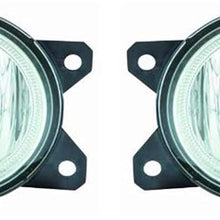 APA Replacement Fog Light Pair for 2016-2020 Civic 2019 Fit 2018-2019 Fit Passenger Right & Driver Left