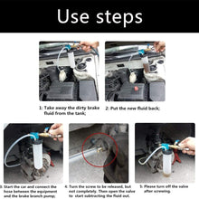 DEDC Universal Auto Car Brake Fluid Oil Change Replacement Tool Brake Fluid Drained Bleeder Tool Equipment Kit Fluid Extractor