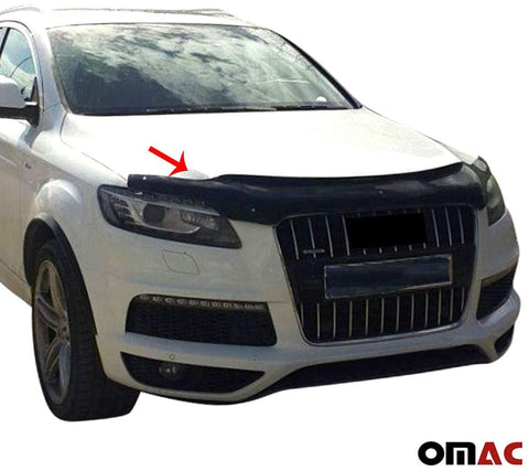 OMAC USA Front Bug Shield Hood Deflector Guard Bonnet Protector for Audi Q7 4L 2006-2015