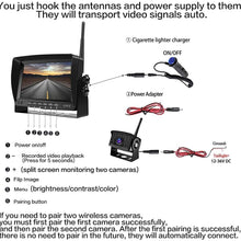 OYT Wireless Backup Camera, IP69 Waterproof 170° Wide View Angle HD 1080P Backup Camera, Digital Wireless Backup Camera System for Truck Pickup Trailer Camper Bus RV 5th Wheel