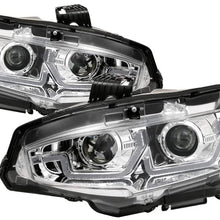 Carpart4u - V2 3D halo headlights for Honda Civic 16-18