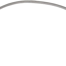 25 Inch Braided S.S. Brake Line - Straight AN4