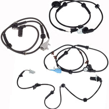 AUTEX 4pcs ABS Wheel Speed Sensor 47910-7Y000 47911-7Y000 47901-7Y000 47900-7Y000 ALS346 ALS347 ALS348 ALS349 (Rear Left, Rear Right, Front Left, Front Right)