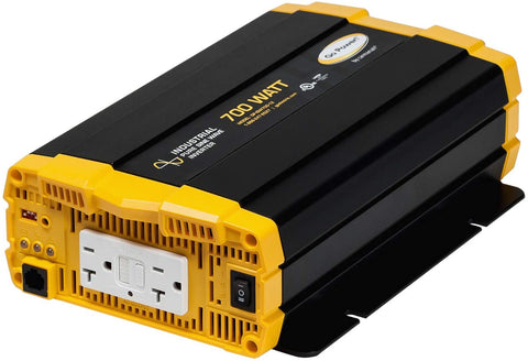 Go Power! GP-ISW700-12 Industrial Pure Sine Wave Inverter - 700 Watt / 12V