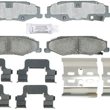 ACDelco 17D732CH Professional Ceramic Rear Disc Brake Pad Set