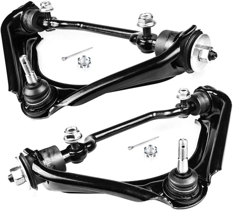 TUCAREST 2Pcs K620224 K620225 Left Right Front Upper Control Arm and Ball Joint Assembly Compatible 2002-2005 Ford Explorer Lincoln Aviator Mercury Mountaineer Driver Passenger Side Suspension