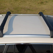 Lequer Fits for Audi E-tron Etron 2019 2020 2021 Crossbar Cross bar Roof Rack Baggage Luggage Rail Carrier Holder Black