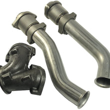 JDMSPEED New Powerstroke Turbo Diesel With Hardware Bellowed Up Pipe Kit 679-005 Replacement For Ford 7.3L 99-03
