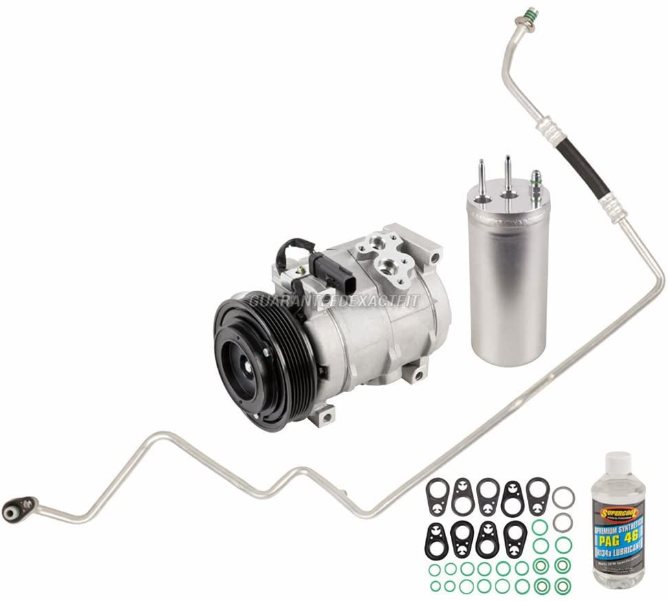 For Jeep Liberty CRD Diesel 2006 AC Compressor w/A/C Repair Kit - BuyAutoParts 60-82084RK New