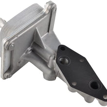 NICECNC Engine Oil Cooler with Bracket and Gasket for Nissan Altima/SENTRA 2.5L 2007-2012,Replace 21300-JA06A