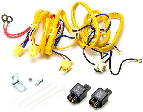Putco 230004HW Premium Automotive Lighting H4 100W Heavy Duty Wiring Harness and Relay,BLACK