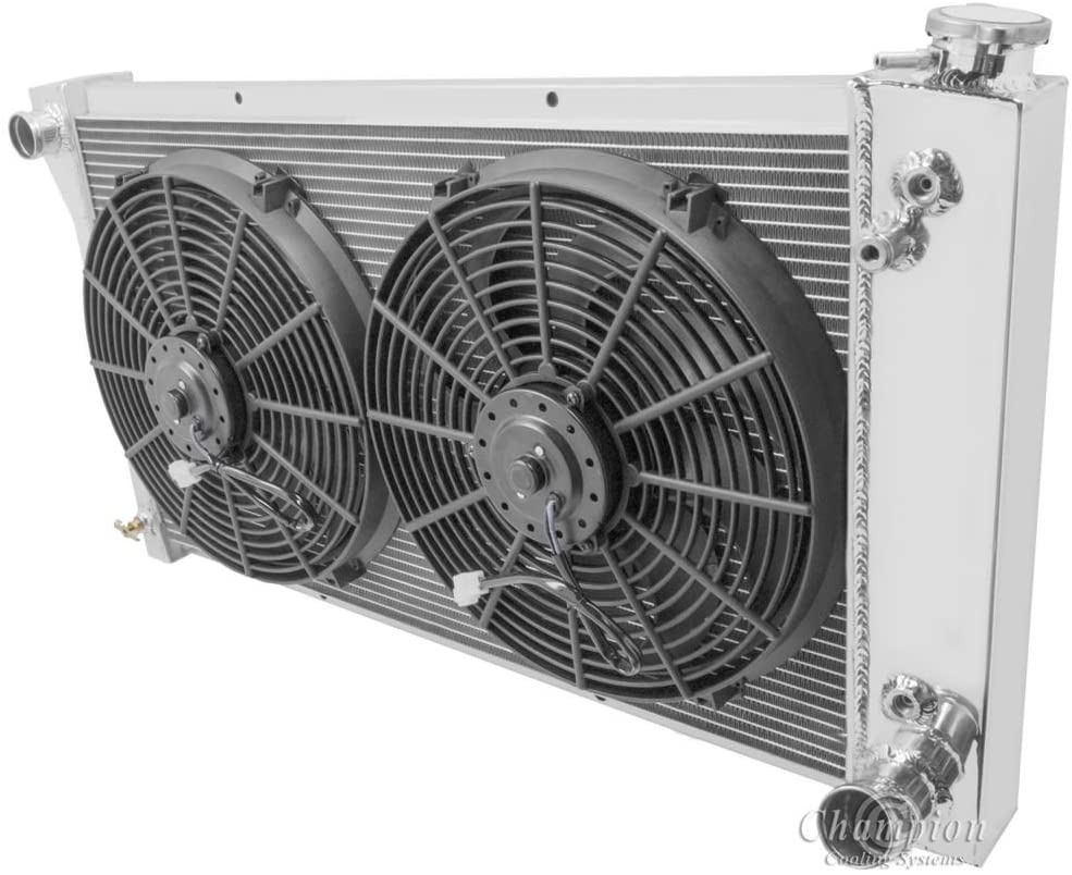 3 Row Radiator, Aluminum & 2-14