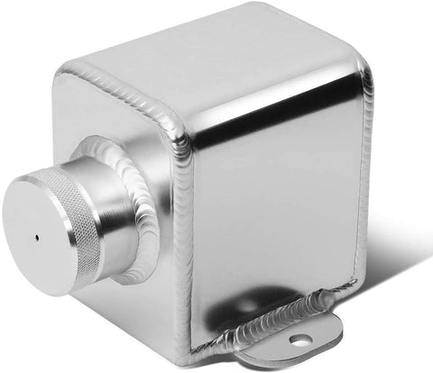 Universal Aluminum Clutch Master Cylinder Reservoir Tank/Bottle Replacement for Manual Transmission MT