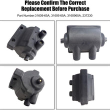 Qnbes Ignition Coil 31609-65A 237230, Fit for Harley Davidson Sportster 1000 900, Low Rider 1200, Supler Glide, Heritage Softail Springer FL FX FXE FXR FLT FXST FXD XLH, 5 OHM 12 Volt HD