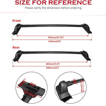 ALAVENTE Roof Rack Crossbars for Honda CRV 2007-2011, Crossbars Roof Luggage Racks for CR-V 07-11