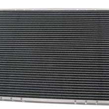 OzCoolingParts 94-02 Saturn S-Series Radiator, Full Aluminum Radiator for 1994-2002 95 96 97 98 99 00 01 Saturn SC1 SC2 SL SL1 SL2 SW1 SW2 1.9L L4
