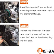 LE-JX Crankshaft Front Seal Installer Tools, 303-1259 ZTSE4691 Alt Compatible with Ford 2008-2010 6.4L Powerstroke Diesel F-250/350/ 450/550 Super Duty