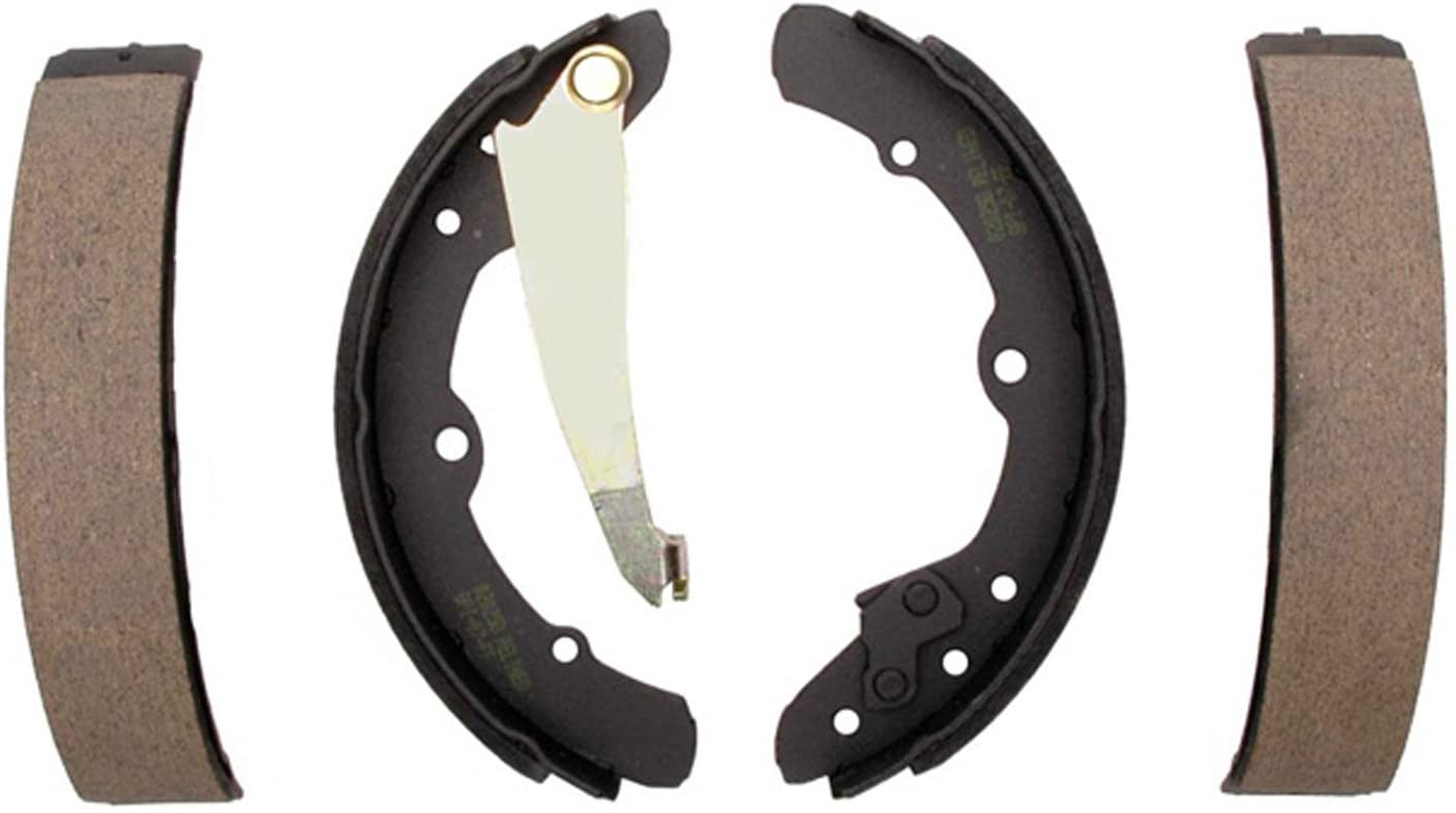 ACDelco 17496B Professional Bonded Rear Drum Brake Shoe Set
