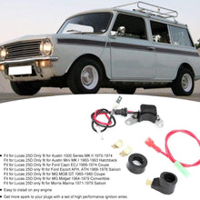 Electronic Ignition Spark,Electronic Ignition Points Conversion Kit Car Modification Accessories Fit for Lucas 25D + DM2