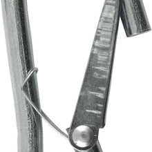 CURT 81266 Snap Hook Trailer Safety Chain Hook Carabiner Clip, 3/8-Inch Diameter, 2,000 lbs