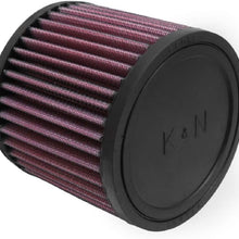 K&N Universal Clamp-On Air Filter: High Performance, Premium, Washable, Replacement Engine Filter: Flange Diameter: 2.6875 In, Filter Height: 4 In, Flange Length: 0.625 In, Shape: Round, RU-0900