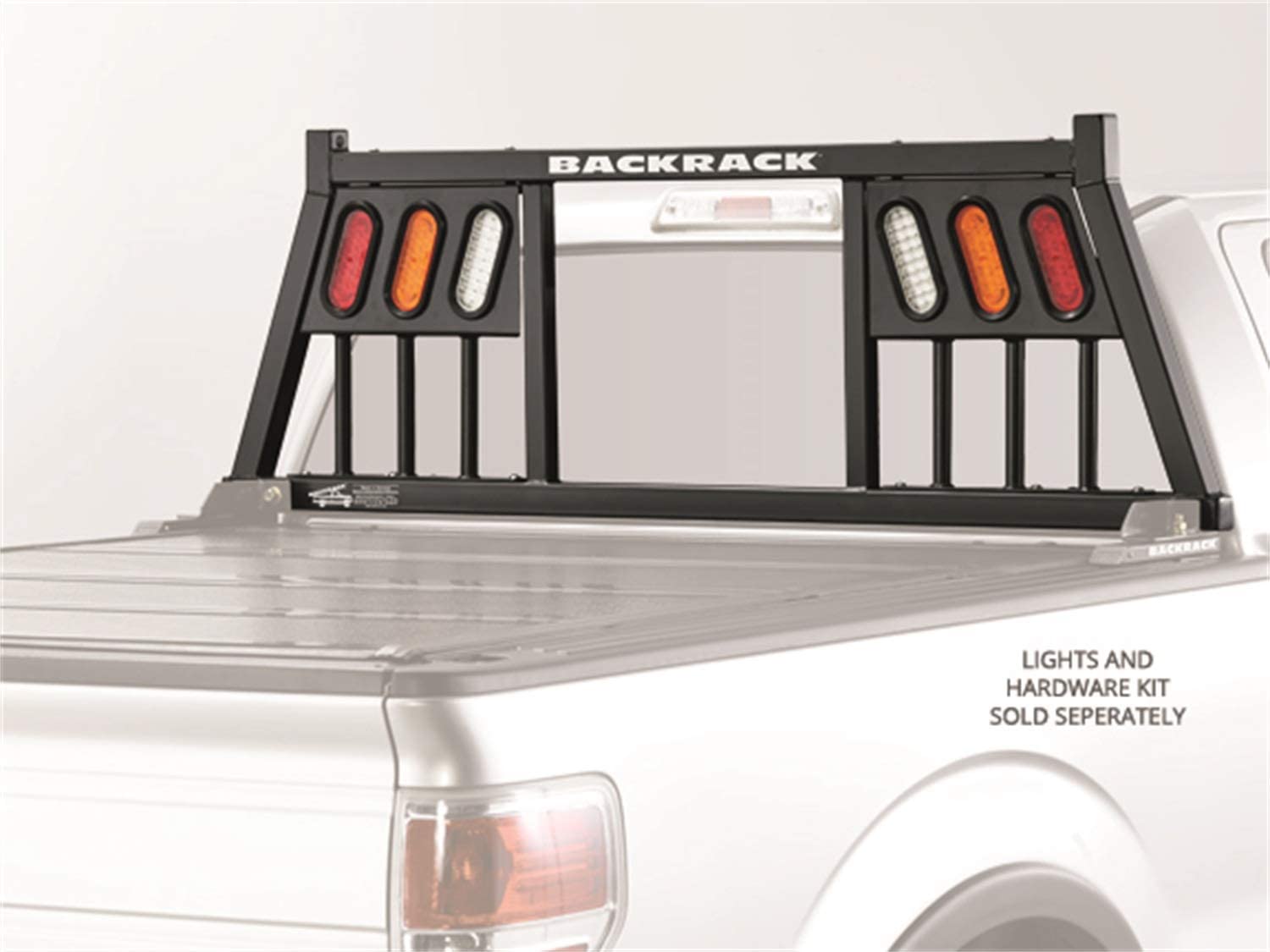 Backrack | 147TL | Truck Bed Three Light Headache Rack | Fits '17-'20 Ford Superduty