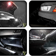 Fyre Flys 6 Piece White LED Interior Lights for 2016-2020 Honda Civic Super Bright 6000K 3014 Series SMD Package Kit and Install Tool