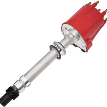 A-Team Performance OEM Distributor 4.3L V6 TBI EFI Compatible With GMC Chevy 262 1985-199 6 Cylinders Blazer S10 S15 Jimmy Sonoma C K Truck Pontiac, Red Cap