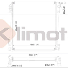 Klimoto Radiator | fits Ford Explorer 2002-2005 Mercury Mountaineer 2002-2005 4.0L V6 4.6L V8 | Replaces FO3010146 1L2H8005DC 1L2Z8005DC 3L2Z8005AA