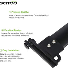 SCITOO fit for Ford Escape 2008 2009 2010 2011 2012 Aluminum Alloy Roof Top Cross Bar Set Rock Rack Rail