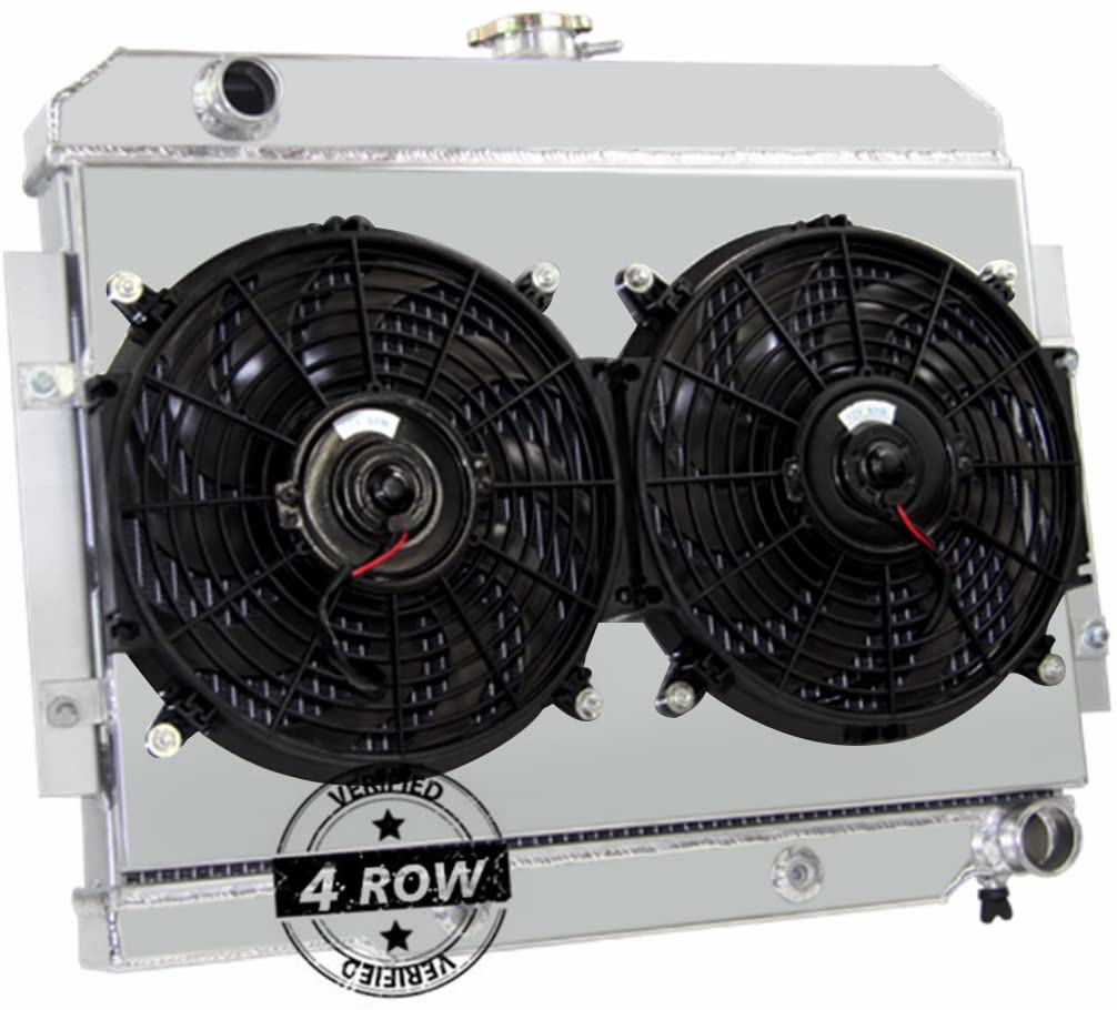 Primecooling 4 Row All Aluminum Radiator +2X12