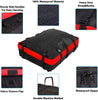 MHO+ALL Rooftop Cargo Carrier Bags Roof, 8 cu ft Waterproof Luggage Car Top Carrier Heavy Duty Roof Bag with 10 Reinforced Straps, Rainproof Zipper, Fits All Cars & Automobiles with or NO Roof Rack