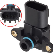 AUTEX 1pc Manifold Absolute Pressure Sensor Map Sensor Compatible with Town & Country/Dodge Caravan & Dakota & Durango & Grand Caravan & Ram 1500 & Ram 2500/Jeep Grand Cherokee & Liberty