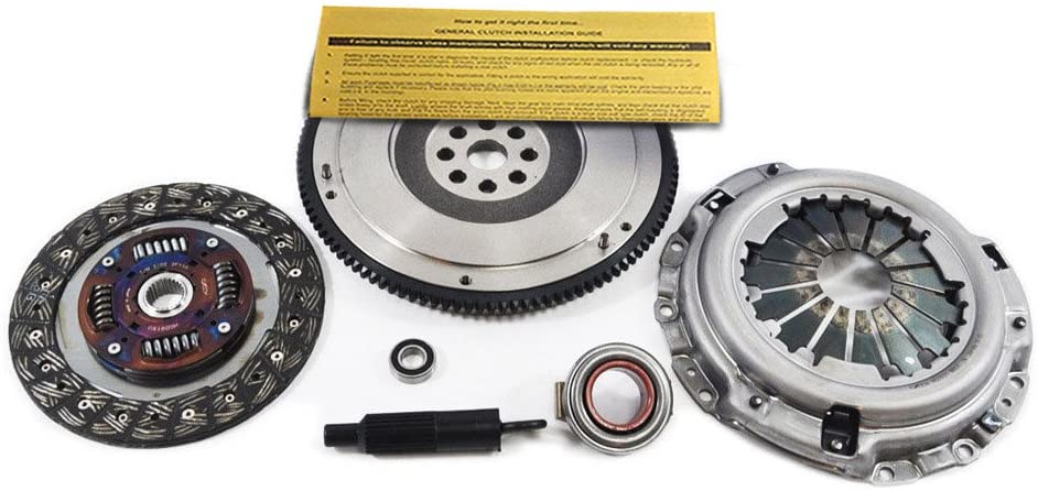 EXEDY CLUTCH KIT KHC05 w/EFT CAST FLYWHEEL WORKS WITH ACURA INTEGRA HONDA CIVIC Si DEL SOL VTEC B-SERIES