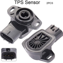 ECCPP 2PCS Throttle Position Sensor Fit For 2006-2011 Polaris Ranger 500 2014-2016 Polaris Ranger 570 2011-2016 Polaris Ranger 800 2011-2013 Polaris Ranger Crew 500 TPS Sensor