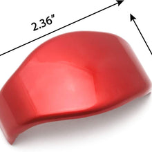 Xotic Tech Red Interior Gear Shift Knob Cover Decorative Trim for Honda Civic 10th Gen 2016 2017 2018 2019 2020 Automatic Transmission