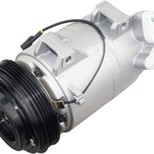 Riseking A/C Compressor & Clutch Compatible with 06 XL-7 Base 06 XL-7 Premium 04-05 XL-7 LX 04-05 XL-7 EX 03 XL-7 Limited 03 XL-7 Touring R83-18-17005