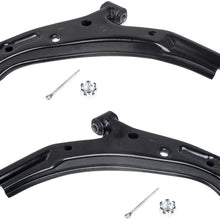 TUCAREST 2Pcs K620358 K620359 Left Right Front Lower Control Arm and Ball Joint Assembly Compatible With 00 01 02 03 04 05 06 Nissan Sentra (01-02 Fits 1.8L and 2.0L) Driver Passenger Side Suspension