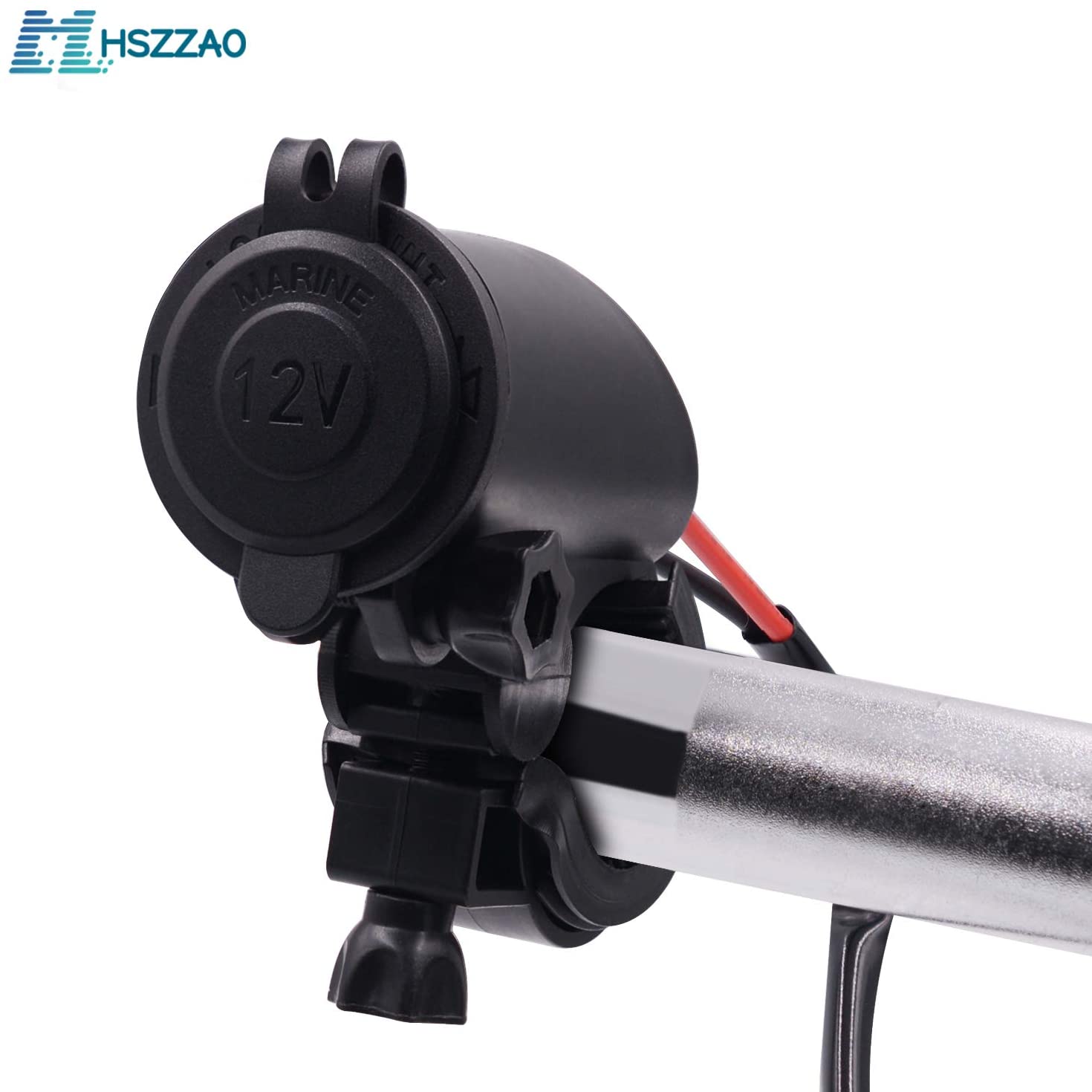 12V-24V Cigarette Lighter Type Power Socket Phone Charging Bike Accessories Waterproof Portable Moto Electric Car Charger