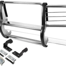 Replacement for Jeep Commander XK Front Bumper Protector Brush Grille Guard (Black)