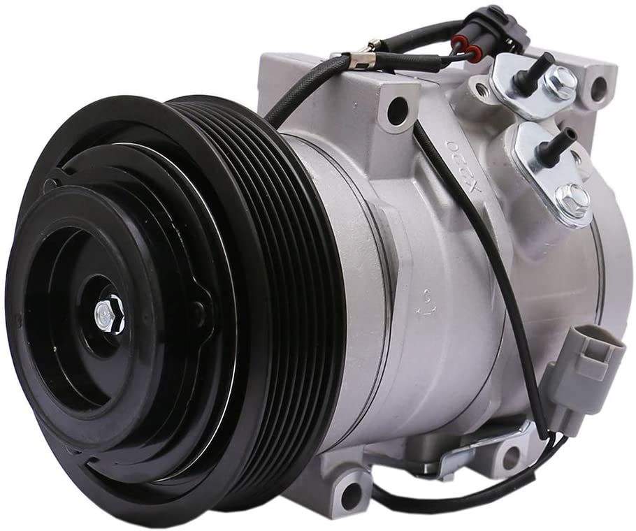 FKG AC Compressor and A/C Clutch CO 10768C 8832006080 Fit for 2002-2006 Toyota Camry 2.4L, 2001-2007 Toyota Highlander 2.4L, 2002-2008 Toyota Solara 2.4L