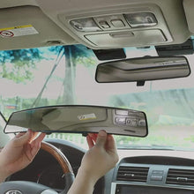 ZENAN Rear View Mirror, 17.7" Interior Blind Spot Mirror, Clip on Wide Angle Rear View Mirror for car, 450mm Panoramic Rearview Mirror, Universal Convex Rearview Mirror