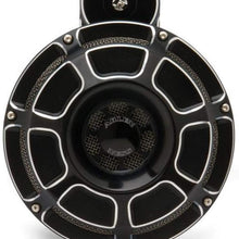 Arlen Ness 70-218 Black Billet Horn Kit Horn (Beveled)