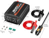 POTEK 500W Power Inverter/Car Inverter DC 12V to AC 110V Dual AC Charging Port and 2A USB Ports for Laptop, Smart Phone