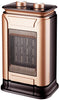OCYE Portable Heater, Three-Speed Adjustable Heater, Small and Beautiful, Safe and Quiet, for Living Room, Bedroom, Office use, White, Gold